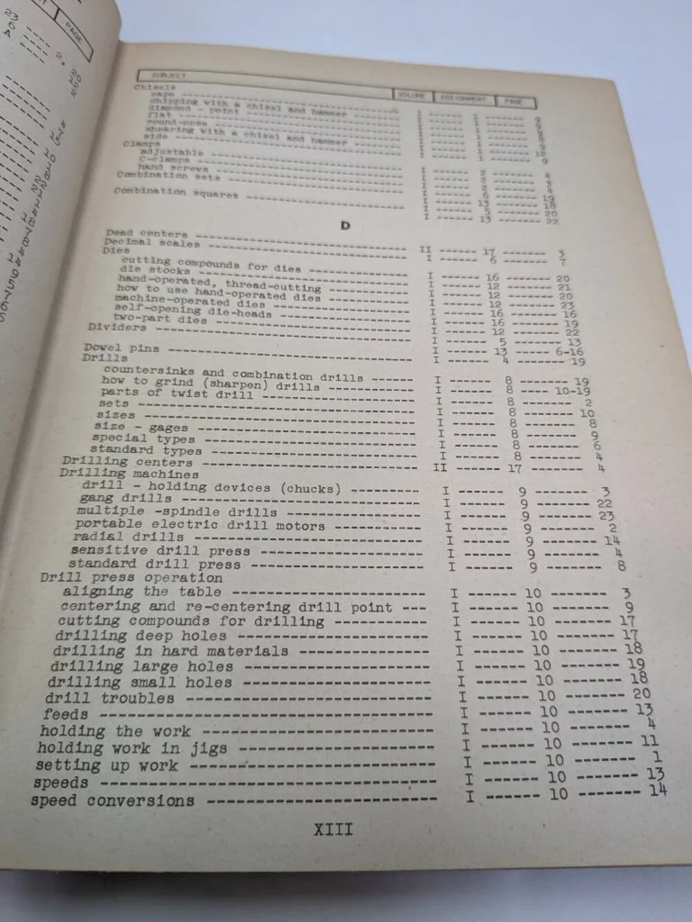 VTG 1943 Modern Machine Shop Training Book National Schools WWII Era Manual VA
